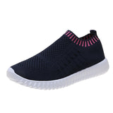 Hot Selling Breathable Lightweight Sports Casual Shoes Round Head Fashion Plus Size 43 Women's Single