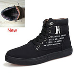 2022 Hot Men Shoes Fashion Warm Fur Winter Men Boots Autumn Leather Footwear For Man New High Top Canvas Casual Shoes