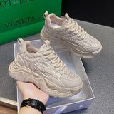 New Spring And Autumn Fashion Casual Dad Shoes Korean Version Ins Tide Retro Net Cloth Students Casual Sports