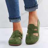 Women Slip on Loafer Gladiator Sandals Platform Shoes Leather Hook Loop Comfort Beach Sandales Shoes for Women Zapatos De