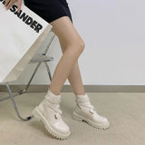 Boots Women's Shoes British Style Autumn New All-match Fashion Niche Women's Boots Ladies