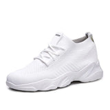 Sneakers Mesh Autumn Breathable Sneakers Women Casual Shoes Lace Up Spring Female Flats Knitting Ladies Vulcanized