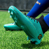 Men Large Size FG/TF Soccer Shoes Football Cleats Soccer Ankle Boots Teenager Training Sneakers Kids Indoor Sports Shoes