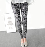 Floral Sexy Pants Printed Legging Women Love Fitness Leggins Push Up Trousers Casual High Quality