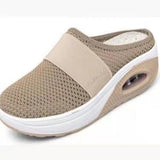 Women Wedges Orthopedic Sandals Office Shoes Woman Hollow Out Vintage Shoes Slip On Casual Sewing Ladies Bunion Drop Ship