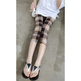 Printing Pants Women High Quality Capris High Waisted Floral Lady's Fitness Leggings Seventh Elastic Slim Short
