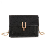 Jelly Chain Bags Pu Leather Crossbody Bags For Women 2021 Small Flap Shoulder Simple Bag Female Travel Handbags