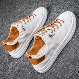 Sneakers Casual Canvas Men Shoes Autumn Unisex Fashion Breathable Low Top Lace Up Casual Shoes Mens Non-slip