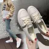 New Summer Style 2023 Trendy Girls' White Shoes Are Fashionable, Simple, Leisure, Travel, Women's Board