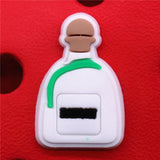 1pcs Cosmetics Shoe Charms Foundation Box Mirror Perfume Shoes Accessories Decoration Fit Croc Jibz Kids Gifts