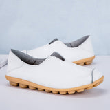 Fashion Elegant Ladies Flat Single Shoes 2021 Casual Loafers Female Lazy Shoes Comfort Low Heel Slip On Shoes Walking