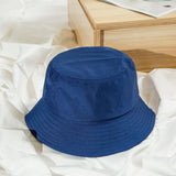 White Solid Bucket Hat Unisex Caps Hip Hop Gorros Men Women Summer Panama Cap Beach Sun Fishing Boonie Hat
