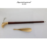 Dolphin Metal Shoe Pull-out High-quality Solid Shoehore Super-long 60cm Alloy Solid Shoe Horn