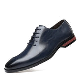 Breakj Pointed Casual Shoes Trend Business Is Breathable British Trend Increased Men's Shoes Versatile Autumn Leather Shoes