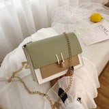 Women Shoulder Bags 2022 Summer New Korean Version of The Messenger Bag Handbag Chain Wild Crack Printing Wild Shoulder