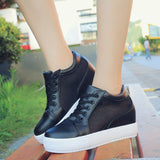 Hidden Wedge Heels sneakers Casual Shoes Woman high Platform Shoes Women's High heels wedges Shoes For