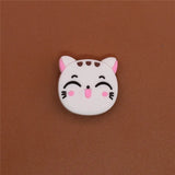 Sale 1pc Animals PVC Shoe Charms Shoe Buckle Accessories Cute Pug Face Shoe Decoration for croc jibz Kid's Party