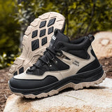 Breakj Men's Shoes Autumn 2025 New Ride Sports To Help Outdoor Retro Mountaineering Thick Bottom Anti-Slip Wear Short