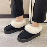Autumn And Winter Pedal Snow Boots Women's Shoes Plus Cotton Shoes Plus
