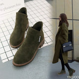 Shoes Women Fashion Thick Sole Ankle Boots Comfortable Plus Size Snow Boots for Women Female Platform Boots Botas De
