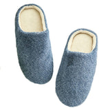 Women Wool House Slippers Warm Soft Flat Shoes Home Indoor Footwear Candy Color Autumn Winter Fashion 2021 Shoe Plus Size