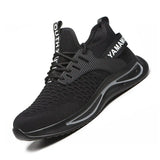 Safety Shoes Fashion Work Shoes Men New Steel Toe Shoes Puncture Proof Work SneakerS Male Flats Men Work Safety Boots