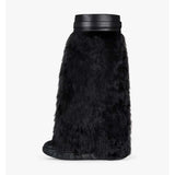 Breakj Wedge Pants Boots Wool Boots Women's High Boots Round Head High Heel Black Platform Pants Boots Fried