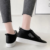 Breakj Winter Cotton Shoes Women Plus Velvet Sports Flats 2025 New Snow Boots To Keep Students Leisure