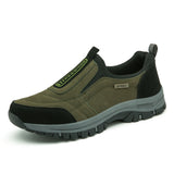 And Autumn New Outdoor Leisure Sports Walking Shoes Men's Large-Size Hiking Running Shoes Trend