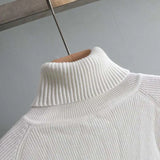 casual thick Autumn Winter turtleneck oversize Sweater Pullover Women warm chic female loose Knitted Basic Sweaters