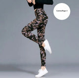 Fashion Camouflage Leggings Sexy Print Femme Push Up Pants Casual Camo Sport Workout Fitness