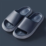 Indoor Slippers Summer Women's Platform Ladies Slides Soft Soled Bathroom Shoes Flat Sandals Casual Comfortable Beach