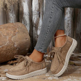 Breakj Before The Fading Round Head Casual Sneakers Women's Large Size Thick Background To Increase High Solid Color