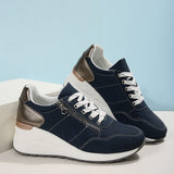 Breakj New Casual Women's Shoes Lace Lace Platform Large Size Single