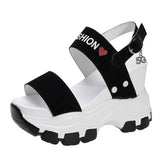 Breakj Sandals Female Fairy Wind Summer 2023 New Net Red Cake Platform Inside The Open Toe High