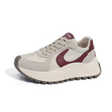 Breakj Korean Version Of The Thick Platform Dad Shoes Spring 2025 New Street Shot Student Running Sneakers Increased Leisure BN
