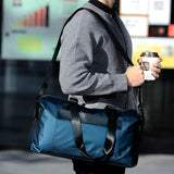 Yoga Fitness Bag Shoe Position Dry And Wet Separation Swimming Bag Male Short Trip Bag Large Capacity Lightweight Duggel