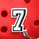 PVC Shoe Buckle Accessories Funny Digital/Heart Shaped/Feces Shoes Decoration Jibz for Croc Charms Bracelets Kids