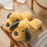 Slippers For Women Shoes Cartoon Animals Fluffy Slipper Woman Winter Comfortable Footwear Female Indoor Ladies Warm