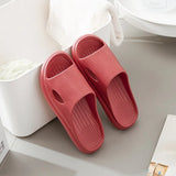 Home Soft Slippers Ladies/men's Thick Bottom Slipper Women Indoor Bathroom Anti-slip Floor Slides Silent