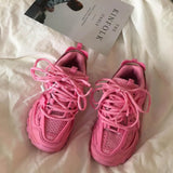 Design Chunky Sneakers for Women 2021 Summer Women's Colorful Shoes Breathable Lightweight Ladies Dad Shoes Classic
