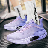 Breakj New Hollow Popcorn Soft-Soled Running Shoes Men's Training High-Ball Shock-Absorbing Breathable