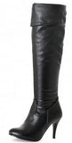 Women Boots Thin High Heels Boots Women Sexy Over Knee Ladies Boots Spring Autumn Shoes Black White Shoes botas de