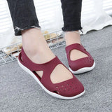 Women's Sandals 2020 Fashion Lady Girl Sandals Summer Women Casual Jelly Shoes Sandals Hollow Out Mesh Flats Beach