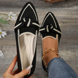 Women's Shoes Loafers Ballet Flats Pointed Toe Barefoot Slip-on Sandals Casual Low Heel Luxury Brand Woman Shoe New in