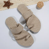 Breakj Spring And Summer New Large-Size Cobage Women's Slippers Set Fashion Comfortable Flat Women's Cool