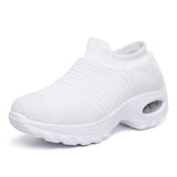 Breakj Explosion Women's Shoes Air Cushion Flying Sneakers Shoes Shoes Fashion Rocking Shoes Casual Shoes Socks
