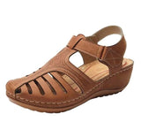 Breakj Sandals Women's Thick-Soled Summer Hole Shoes Slopes And Thick-Soled Large-Size Octight Fish