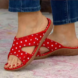 Women Summer Sweet Flat Shoes For Women Low Heels Sandals Summer Slippers Sandalias Mujer Casual Beach Flip Flops