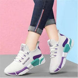 Platform Sneakers 2020 New Spring Fashion Women Casual Shoes Breathable Mesh Shoes Woman Black Sneakers Tenis